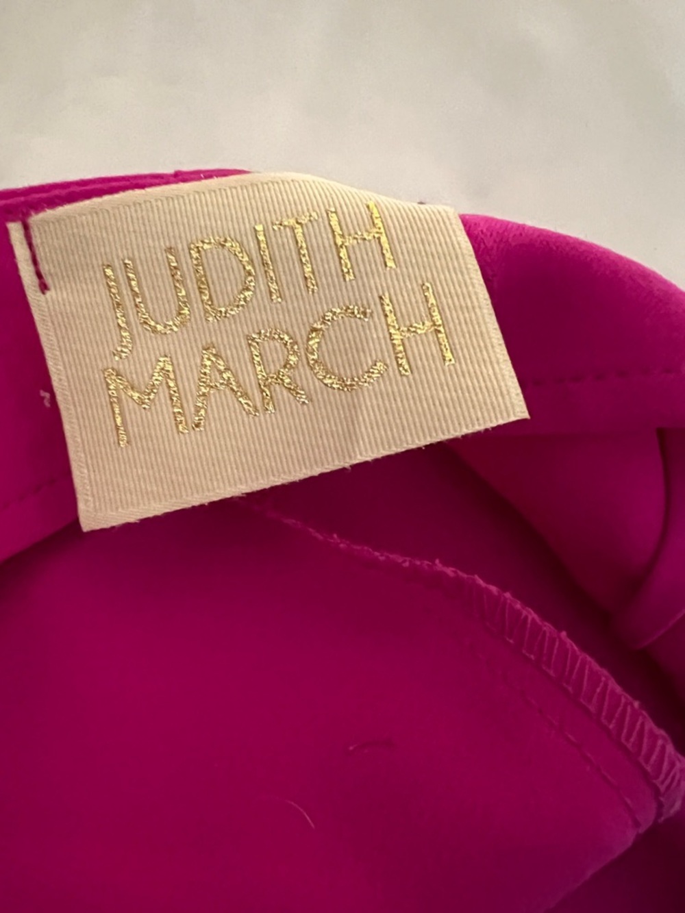 NWOT Judith March Southern Charm Fuchsia Skort Large Luxurious to the touch - Picture 3 of 9